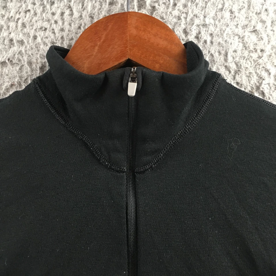 Camisa Pullover Patagonia Capilene 3 Peso Medio Polartec Mujer S Negra 1/4 Cremallera Foto 3 de 4