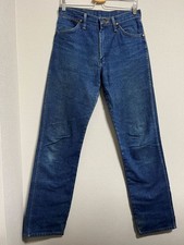Wrangler 80s Vintage 13MWZ Denim Jeans W30 L34 USA Made Talon Zip