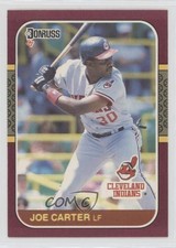 1987 Donruss Opening Day Box Set Joe Carter #109 li3