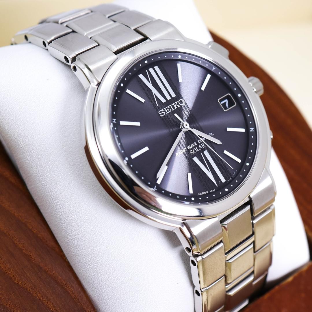 Sapphire Solar Size Wave SEIKO 4.1x3.7x0.7 Watch Glass Dolce 7B32-0AC0 2249 - vintagewatches.pk