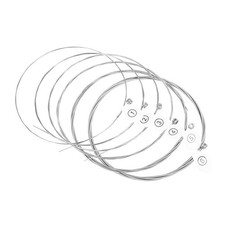 6 Pcs Guitar Metal Strings Musical Electric Supply Gitarre