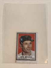Stu Miller San Francisco Giants 1962 Topps Baseball Stamp