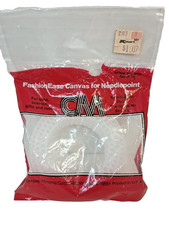 CM Plastic Mesh Canvas 3 Inch Round Ring Hollow Center Package of 10 pieces