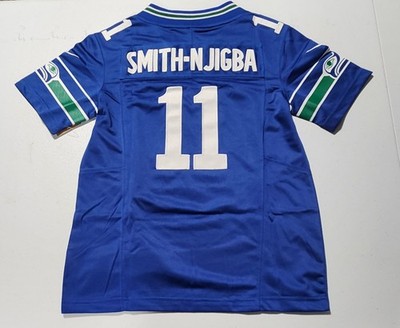 YOUTH Seattle Seahawks Jaxon Smith-Njigba #11 Stitched Jersey SZ M (10/12) NWT 