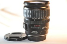 Canon EOS EF 28-135mm f/3.5-5.6 USM IS lens READ AS IS impact damage NO RETURN