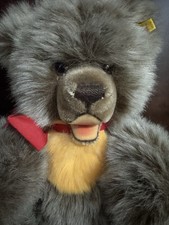 Vintage Steiff Zotty Bear 0302/40 17? Signed By Hans Otto Steiff And Wife Birgit