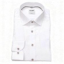 Olympus Level Five Body Men's Business Shirt White 202114 00