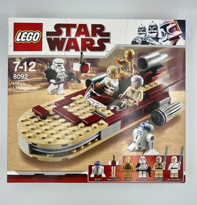 Lego Star Wars 8092 Luke´s Landspeeder 100% komplett mit Figuren OVP BA