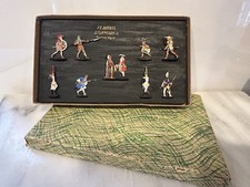 F.C Neckel Tin Historical Soldiers Set of 10 Antique Miniatures Excellent Detail