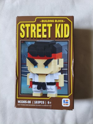 Street Fighter Ryu  Block Bricks Klemmnausteine 183pcs Neu Ovp
