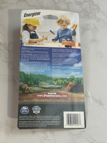 Energizer RUBBLE CREW flashlight nickelodeon LED batteries included New - Picture 2 of 4
