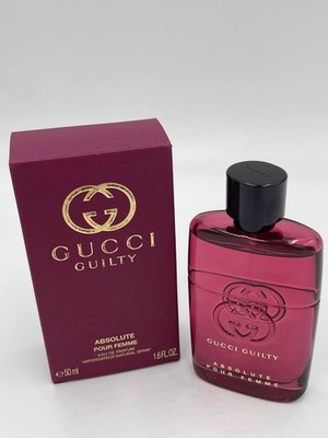 Gucci Guilty Pour Femme Absolute Woman 1.6 oz Eau de Parfum Spray DAMAGED Box