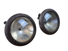 Antique 1913-14 Era Brass 12 Gray Davis Headlight Head Lamp Model B3 Pair Antique 1913-14 Era Brass 12 Gray Davis Headlight Head Lamp Model B3 Pair