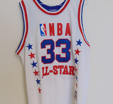 NBA All-Star Larry Bird 1987-88 Hardwood Mitchell & Ness Jersey Size 52
