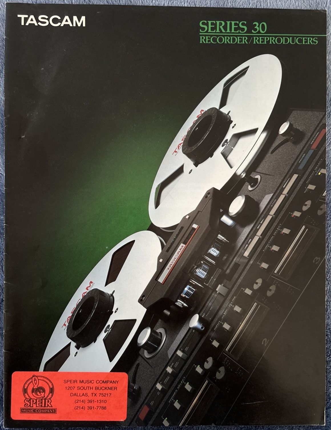 Teac Tascam Series 30 Dealer Brochure
