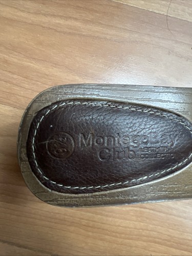 Montego Bay Club Leather Slides Sandals Brown Size 9.5 NWOB - Picture 6 of 8