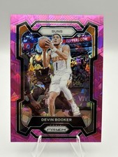 2023-24 Panini Prizm - Devin Booker #58 Pink Ice Prizm Suns
