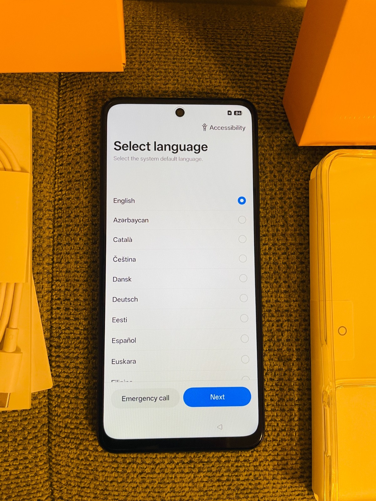Realme 14x 5G 8+256GB BLACK ---NOT USED---GLOBAL EDITION