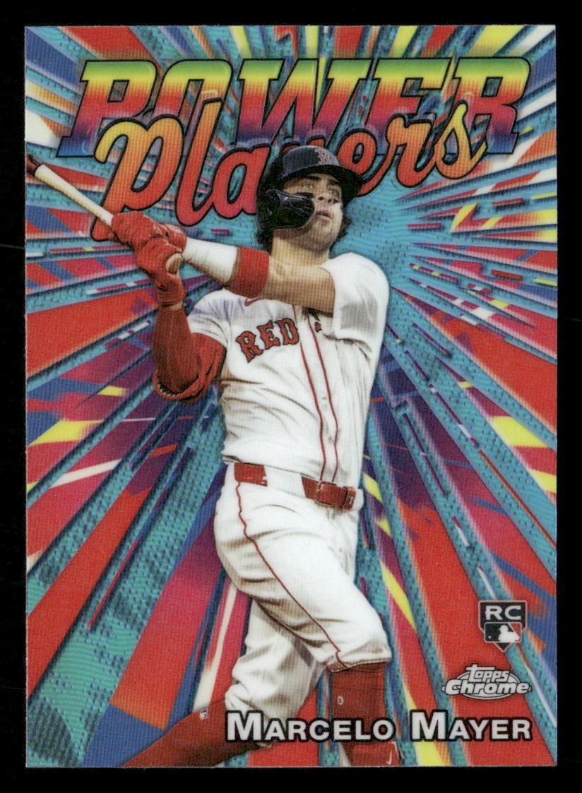 2025 Topps Chrome Update Power Players #PP-45 Marcelo Mayer RC