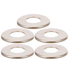 5 Pcs Escutcheons Covers Wall Hole Decorative Round Plumbing Plates
