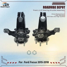 CV6Z3K186A Front L & R Steering Knuckle Assembly For Ford Focus 15-18 1.0L New