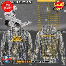 Zach Bryann Camo Reprint Edition 2025 3D Hoodie , Hoodie 3D 2025