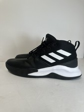 adidas Ownthegame Core Black Cloud White Men Basketball Shoes Mens Size 11.5