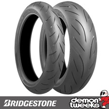 1x 120/70ZR17 58W TL Bridgestone Battlax S21 Front Motorcycle Tyre - 1207017