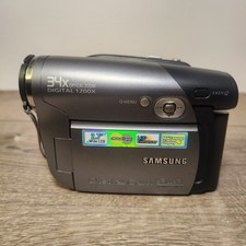 For Parts Or Repair Samsung Digital Cam SC-DC173U Video Camera DVD Camcorder