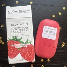 Glow Recipe Strawberry BHA Pore-Smooth Blur Drops Serum Full Sz 1 oz /30 ml NIB