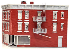 Unbranded HO Scale Corner Office Building See Below  Photos For Dimensions 
