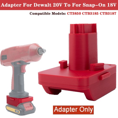 #ad #ad For Dewalt 20V Battery Adapter To For Snap On 18V Tools CT3850 CTB3185 CTB3187 $28.99