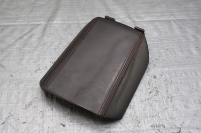 2012 CHEVROLET CAMARO ZL1 LSA 6.2L OEM LEATHER RED STITCH CONSOLE ARMREST #1723