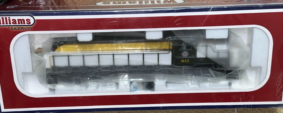 Williams 23004 SEABOARD RS-3 Diesel Locomotive #1633 O-Scale 3-Rail (NEW SEALED) - Image 4 of 4