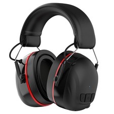 Gel Cushions Ear Muffs, Bluetooth 5.4 Hearing Protection Headphones with 1200...