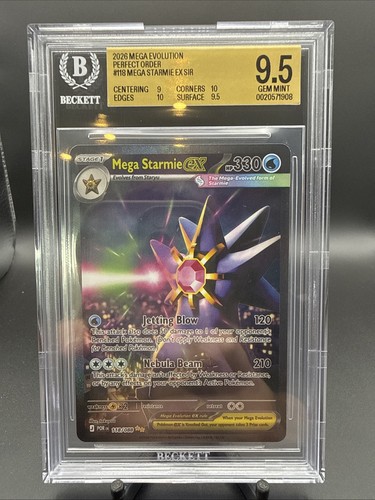 Mega Starmie ex graded BGS 9.5 for sale on eBay