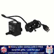Mini Submersible Water Pump USB For Indoor/Outdoor Water Feature Fountain Pump