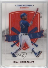 2021 Panini Chronicles America's Pastime Red 43/75 Isiah Kiner-Falefa #32 5sb