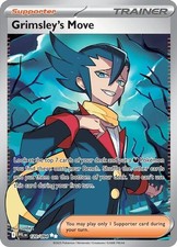 Pokemon Grimsley's Move (120/155) Phantasmal Flames NM HOLO