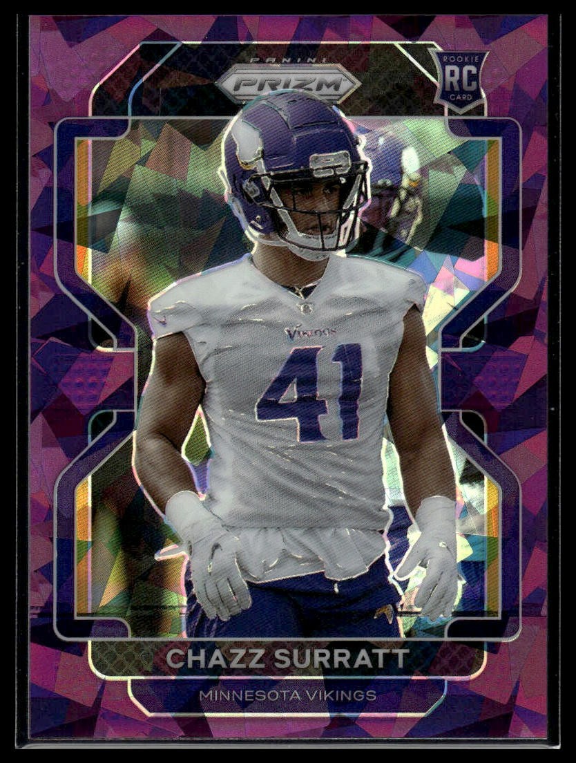 Chazz Surratt Panini Prizm #419 Purple Ice