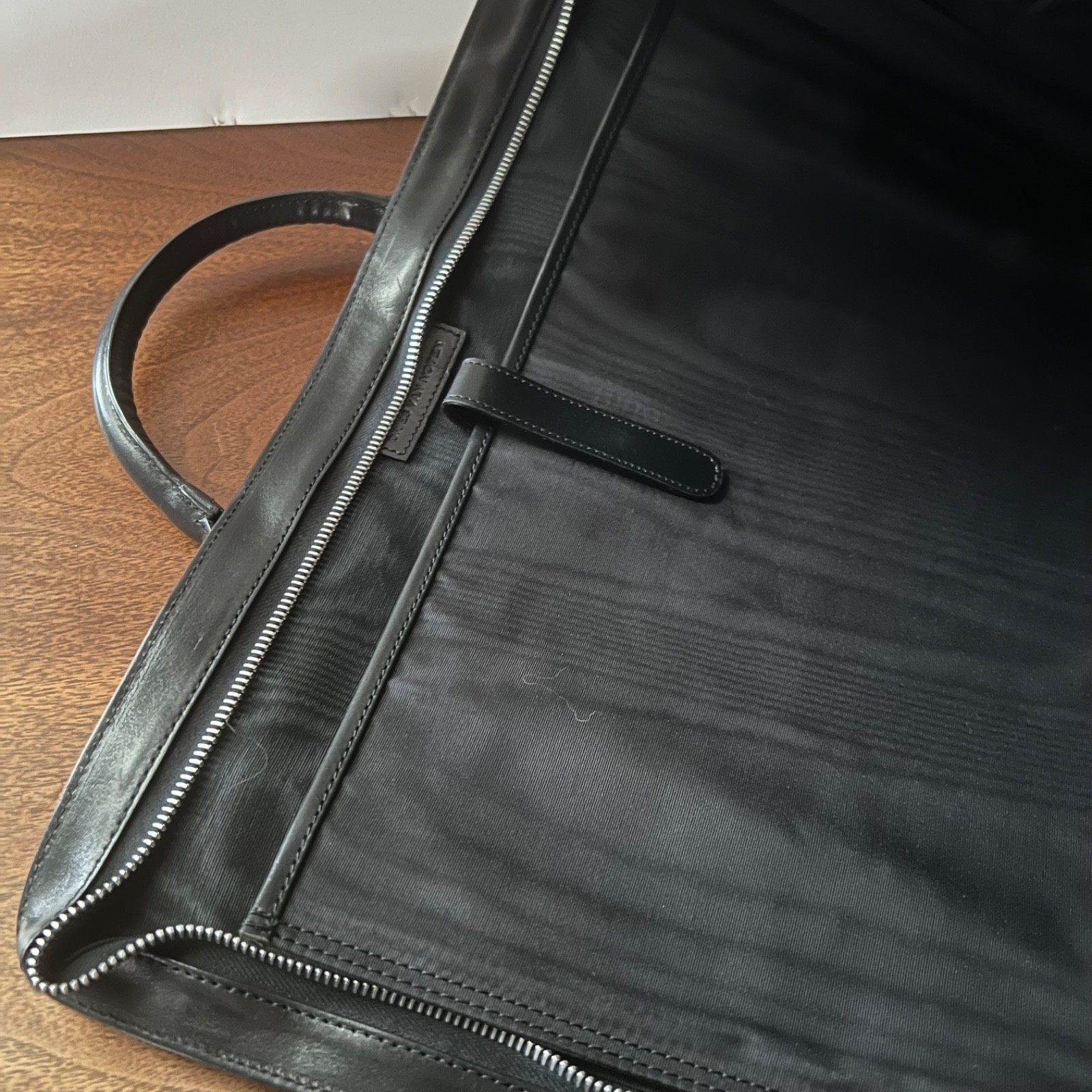 RARE Dries Van Noten Men's Briefcase S/S 2009 Pristine image 7