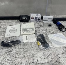 Pentax Optio S4I Silver w battery charge software instruction manual EX