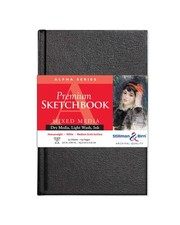 Stillman  Birn Alpha Series - Hardbound Sketchbook - Portrait 5 x 8 - 150gsm