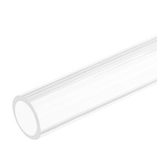 Clear Rigid Acrylic Pipe 17 mm ID x 23mm OD x 305mm Round Tube