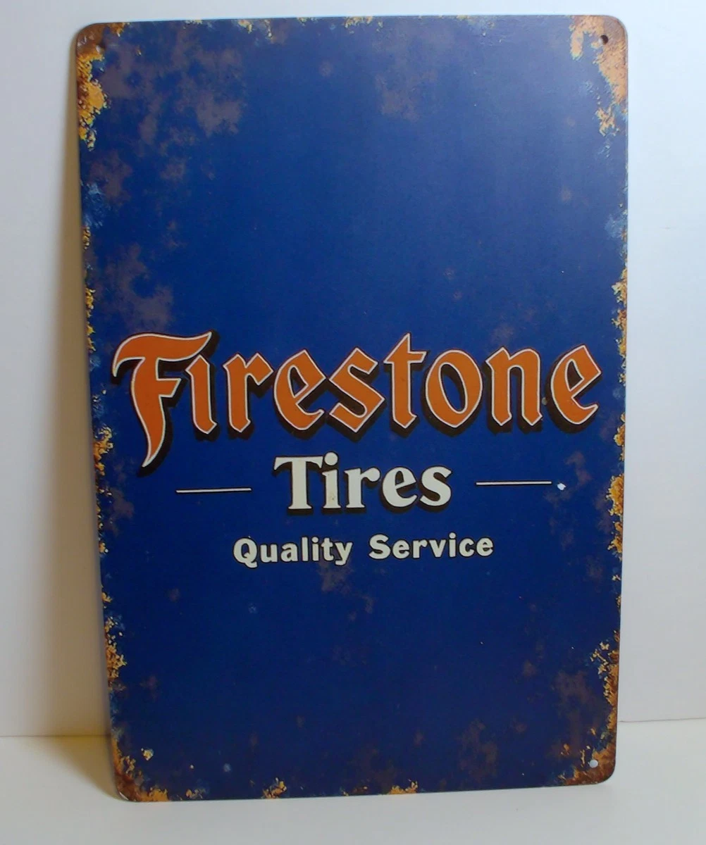 Firestone Sign In Collectible Gas & Oil Advertising Signs | eBay