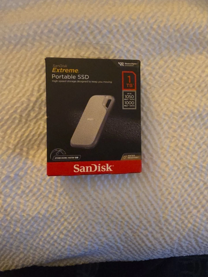 Western Digital Innovation SanDisk 2,5" Extreme Portable 1TB SSD Neu Versiegelt