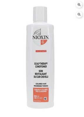 Nioxin System 4 Scalp Therapy Conditioner - Color Safe For Progressed Thinning.