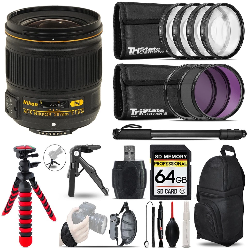 Nikon f/1.8 Camera Lenses 28mm Focal for sale | eBay