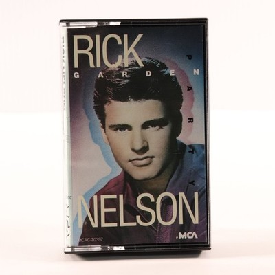 Rick Nelson Garden Party Cassette Tape TESTED 1987 MCA Special Prod. MCAC-20397