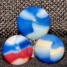 Vintage Marble. Marble King Rainbow Marbles. Mint To Nm. Htf Group. W-Shooter.